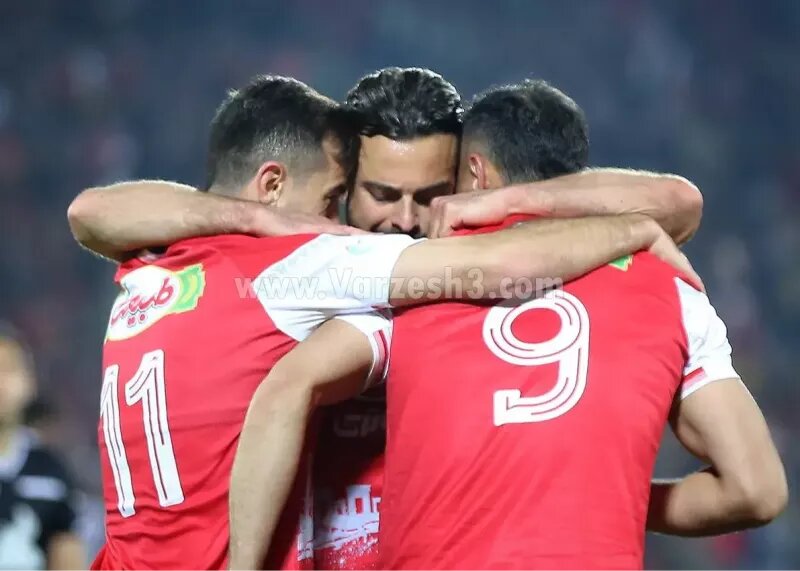 گل اول پرسپولیس به ملوان | ویدئو