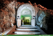 سفره افطار کنار مزار پربرکت شهدا