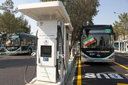 افتتاح بزرگترین ایستگاه شارژ اتوبوس و تاکسی برقی در پایانه بعثت