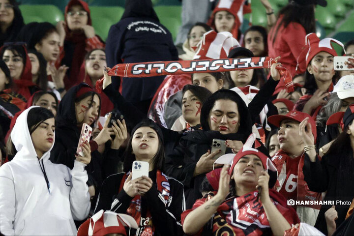 تصاویر بازی فوتبال پرسپولیس و ملوان
