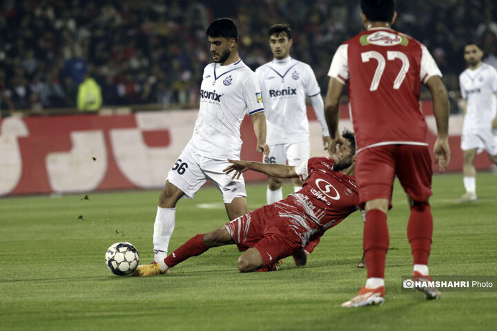 تصاویر بازی فوتبال پرسپولیس و ملوان