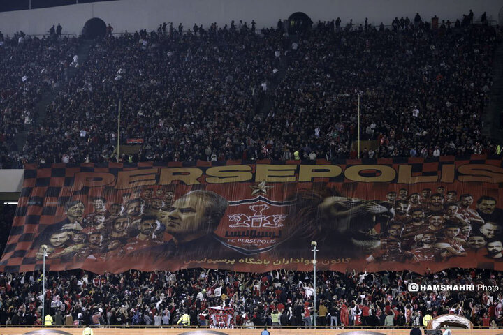 تصاویر بازی فوتبال پرسپولیس و ملوان