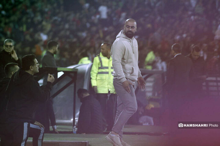 تصاویر بازی فوتبال پرسپولیس و ملوان