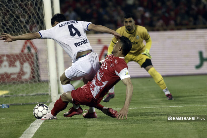 تصاویر بازی فوتبال پرسپولیس و ملوان