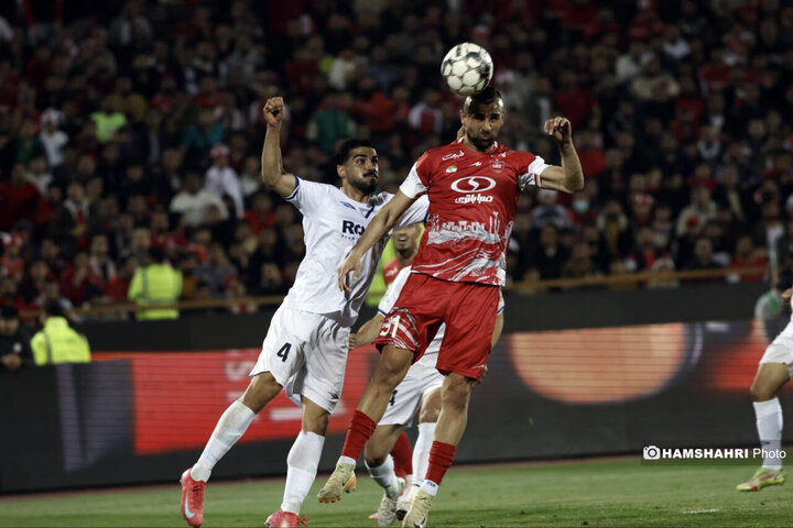 تصاویر بازی فوتبال پرسپولیس و ملوان