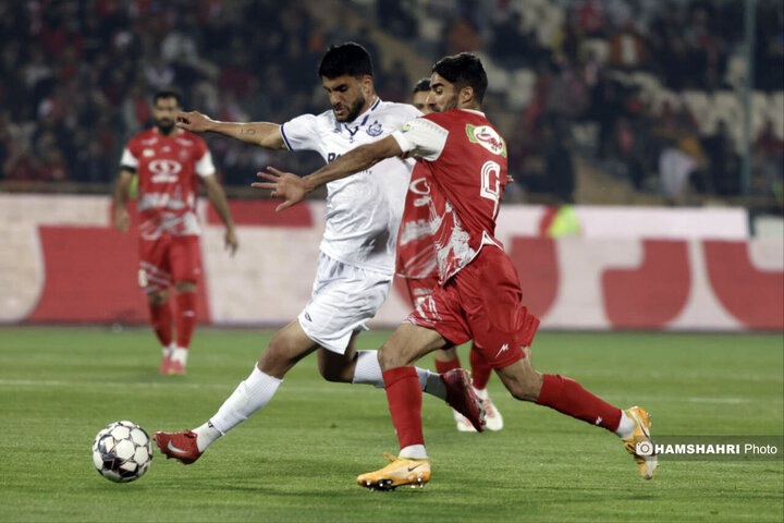 تصاویر بازی فوتبال پرسپولیس و ملوان