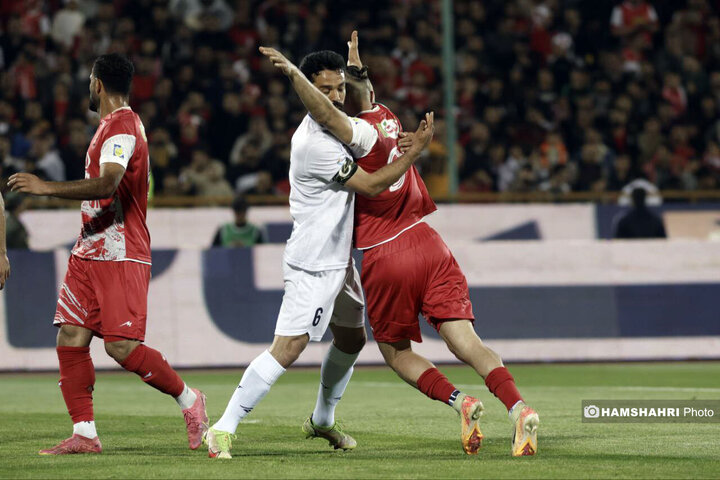 تصاویر بازی فوتبال پرسپولیس و ملوان
