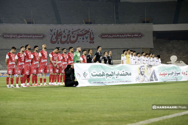 تصاویر بازی فوتبال پرسپولیس و ملوان