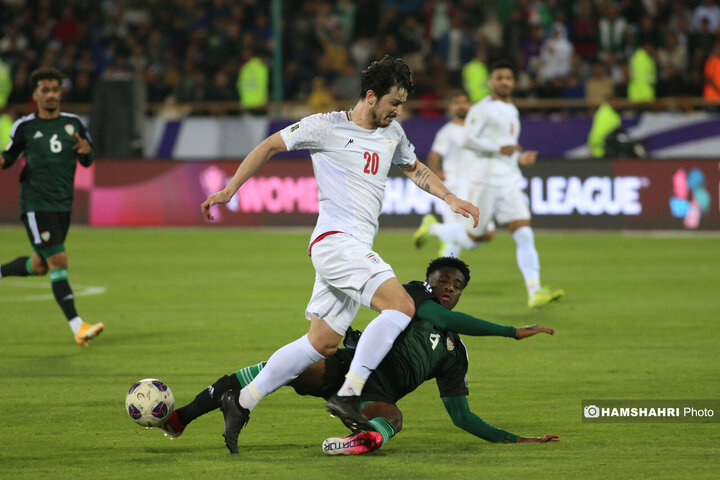 بازی ایران و امارات