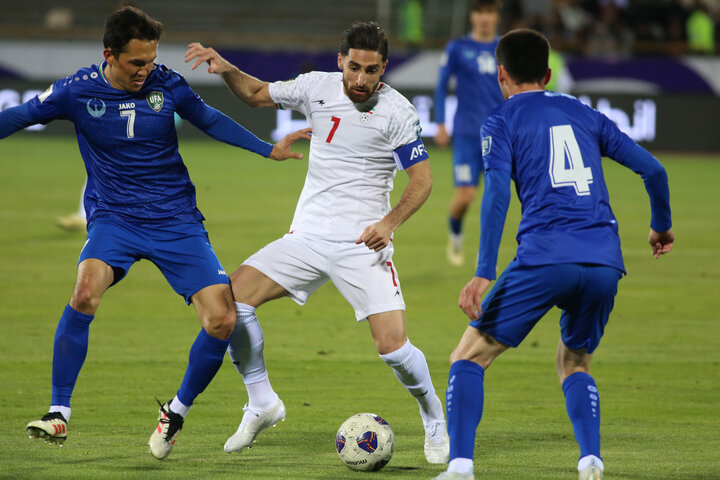 بازی ایران ۲ - ۲ ازبکستان/ جشن صعود به جام جهانی