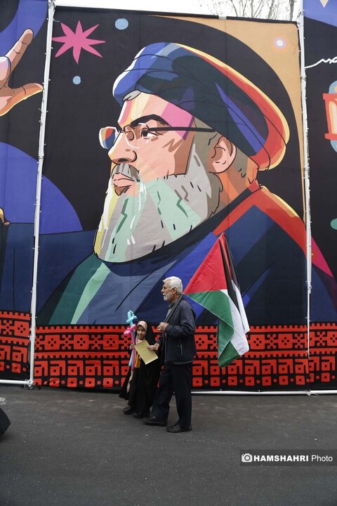 شرکت مردم در مراسم روز قدس