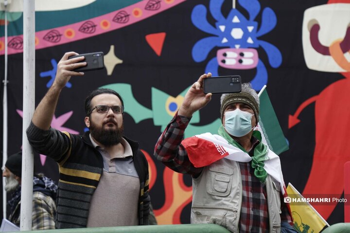 شرکت مردم در مراسم روز قدس