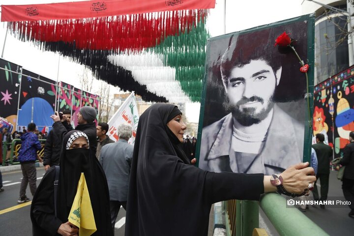 شرکت مردم در مراسم روز قدس