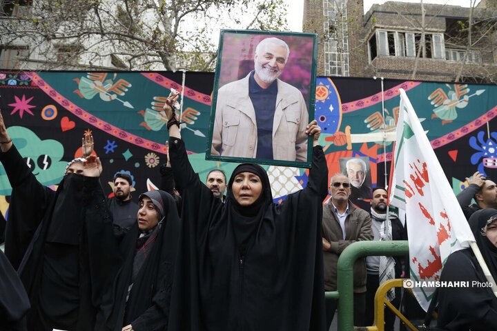 شرکت مردم در مراسم روز قدس