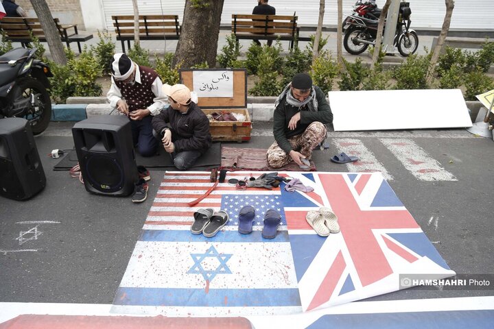 شرکت مردم در مراسم روز قدس