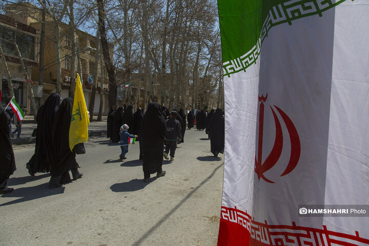 راهپیمایی روز قدس در نطنز