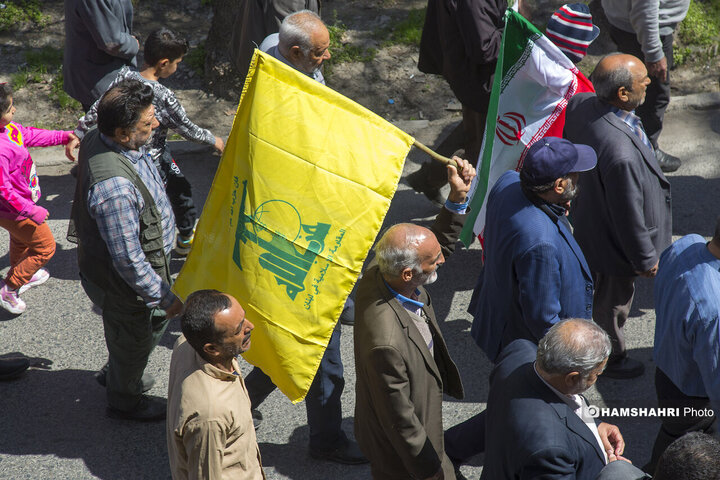 راهپیمایی روز قدس در نطنز