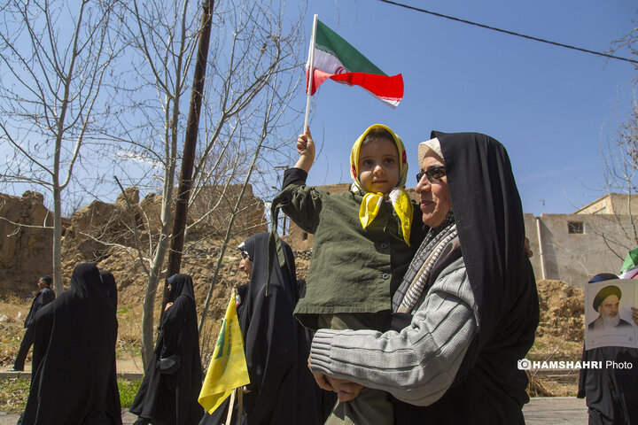 راهپیمایی روز قدس در نطنز