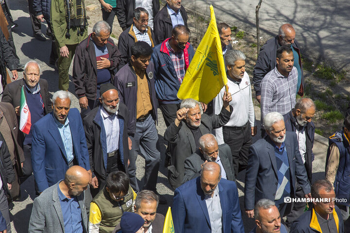 راهپیمایی روز قدس در نطنز