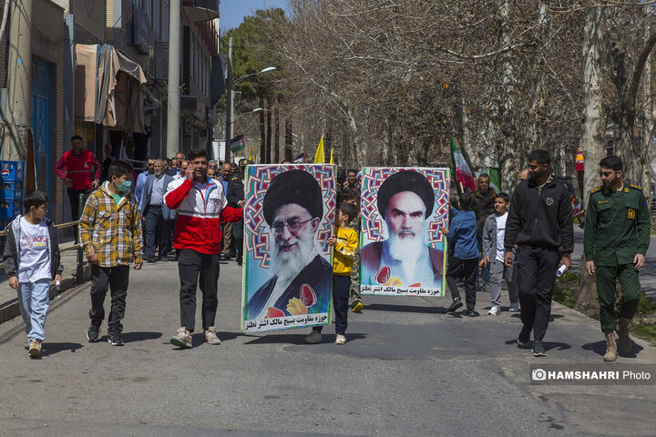 راهپیمایی روز قدس در نطنز