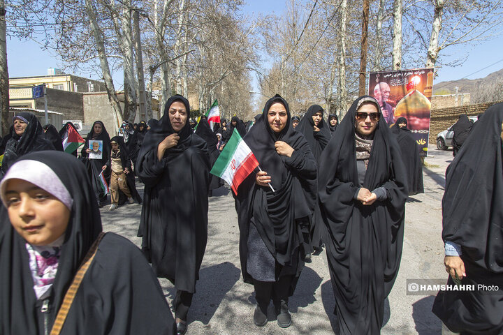 راهپیمایی روز قدس در نطنز