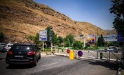 اعمال محدودیت‌های ترافیکی در محور چالوس