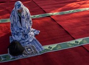 حاشیه و متن اقامه نماز عید سعید فطر در تهران | تصاویر