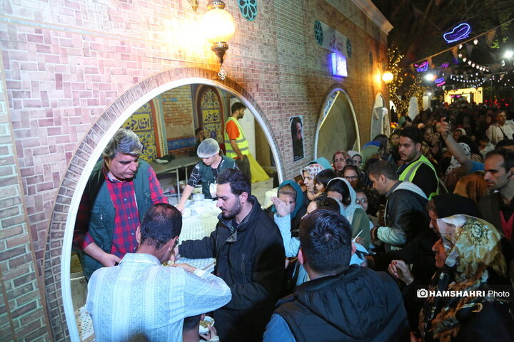 جشن خیابانی عید سعید فطر در میدان ولیعصر(عج)