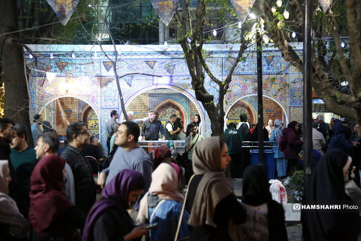جشن خیابانی عید سعید فطر در میدان ولیعصر(عج)