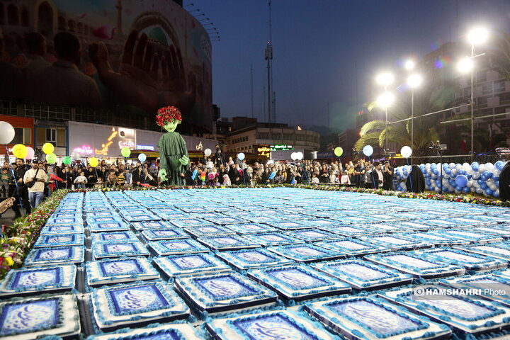 جشن خیابانی عید سعید فطر در میدان ولیعصر(عج)