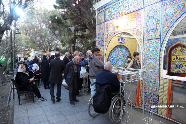 جشن خیابانی عید سعید فطر در میدان ولیعصر(عج)