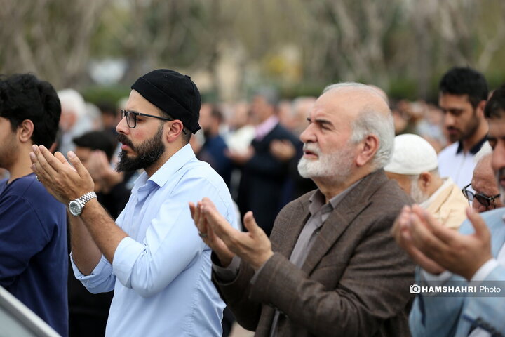 نماز عید فطر در مصلی امام خمینی