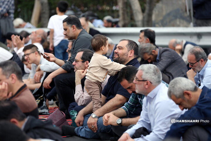 نماز عید فطر در مصلی امام خمینی