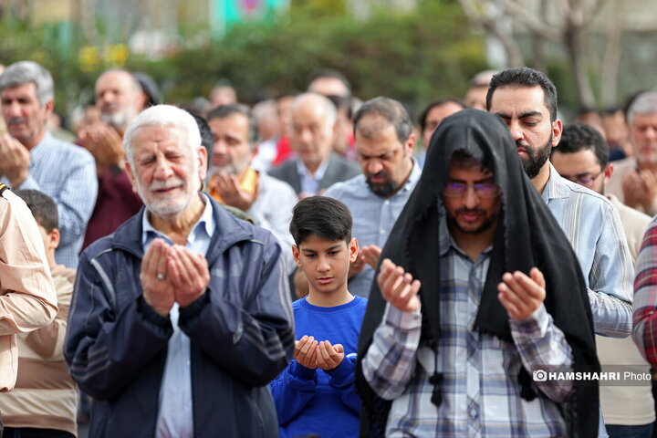 نماز عید فطر در مصلی امام خمینی