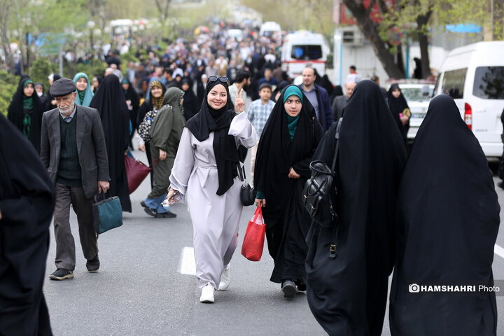 نماز عید فطر در مصلی امام خمینی