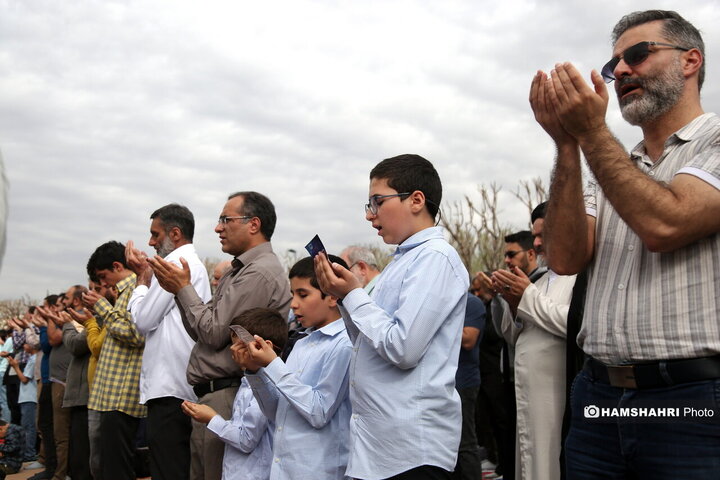 نماز عید فطر در مصلی امام خمینی