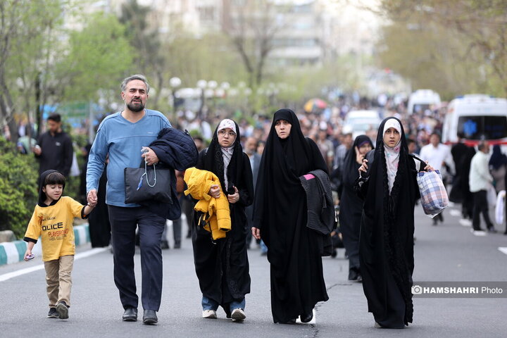 نماز عید فطر در مصلی امام خمینی