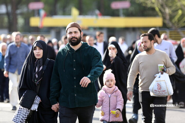 نماز عید فطر در مصلی امام خمینی