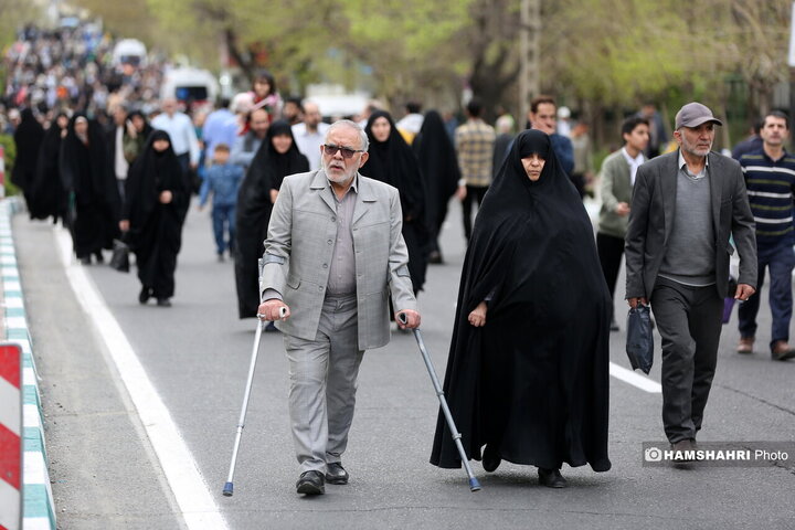 نماز عید فطر در مصلی امام خمینی