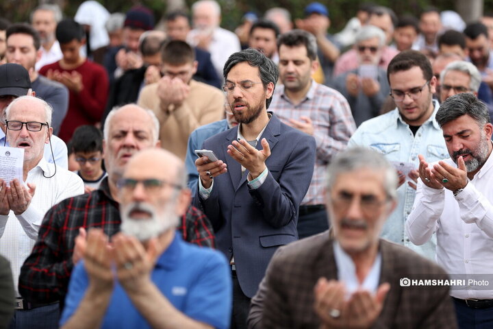 نماز عید فطر در مصلی امام خمینی