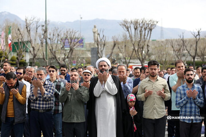 نماز عید فطر در مصلی امام خمینی