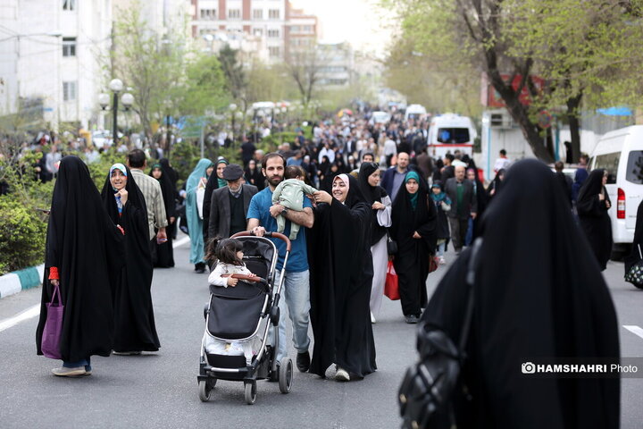 نماز عید فطر در مصلی امام خمینی
