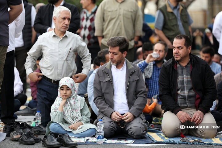 نماز عید فطر در مصلی امام خمینی