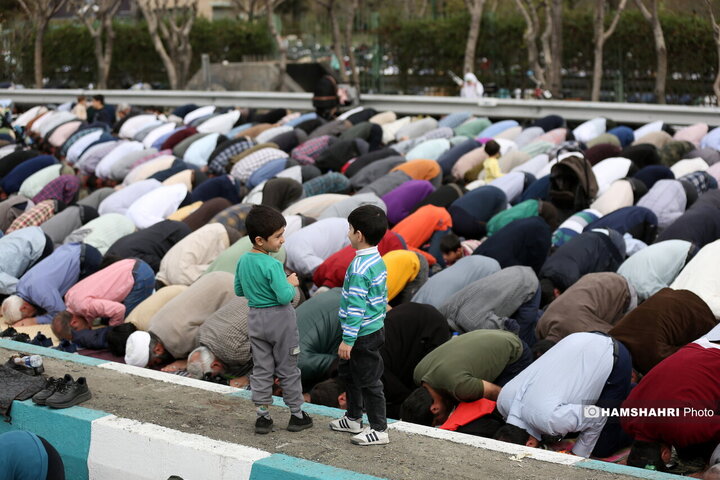 نماز عید فطر در مصلی امام خمینی