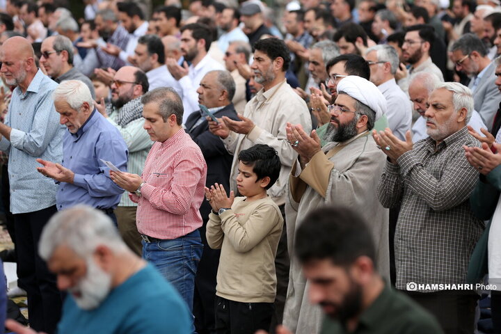 نماز عید فطر در مصلی امام خمینی