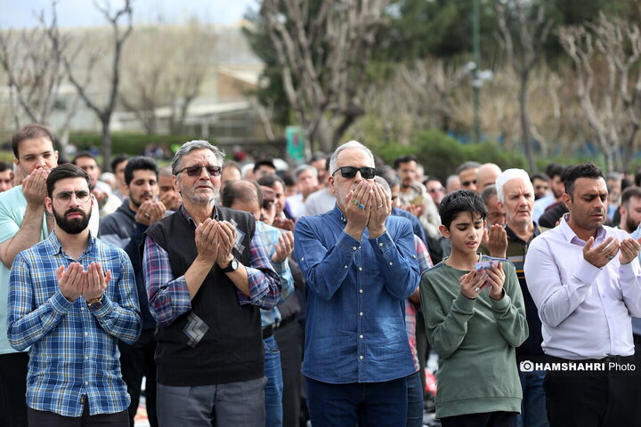 نماز عید فطر در مصلی امام خمینی