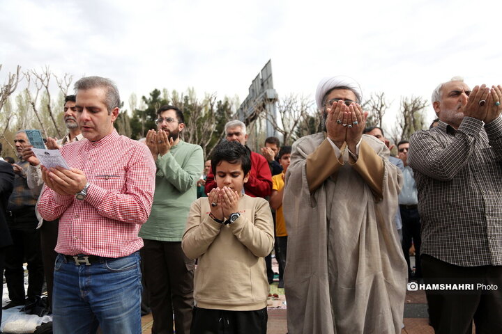 نماز عید فطر در مصلی امام خمینی