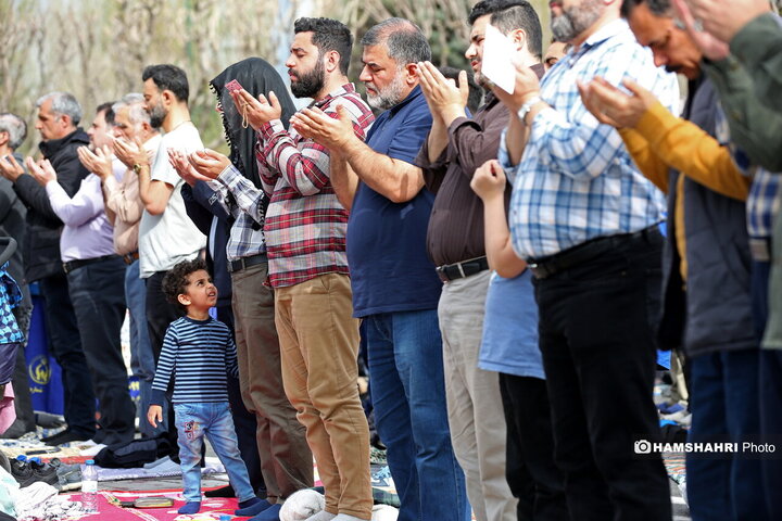 نماز عید فطر در مصلی امام خمینی