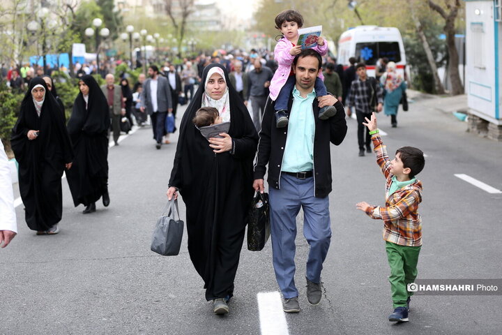 نماز عید فطر در مصلی امام خمینی