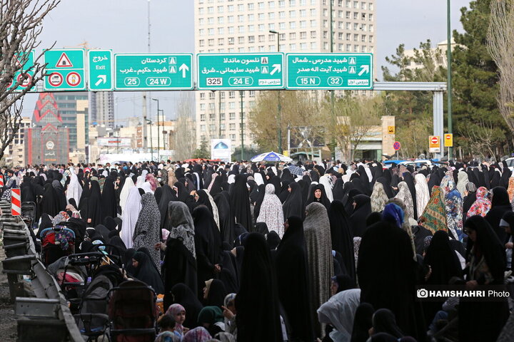 نماز عید فطر در مصلی امام خمینی